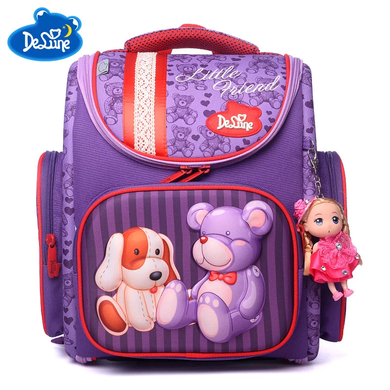 2019 детские школьные сумки для девочек и мальчиков милый водонепроницаемый