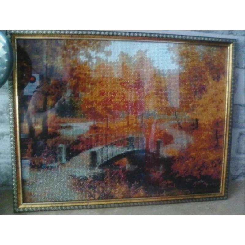 Алмазная живопись квадратная полная 5d сделай сам окно пейзаж алмазная вышивка