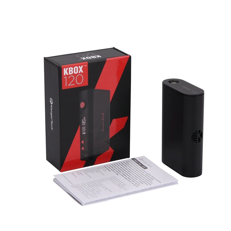 Оригинал Kanger KBOX 120 Вт Контроль температуры переменной мощности электронных