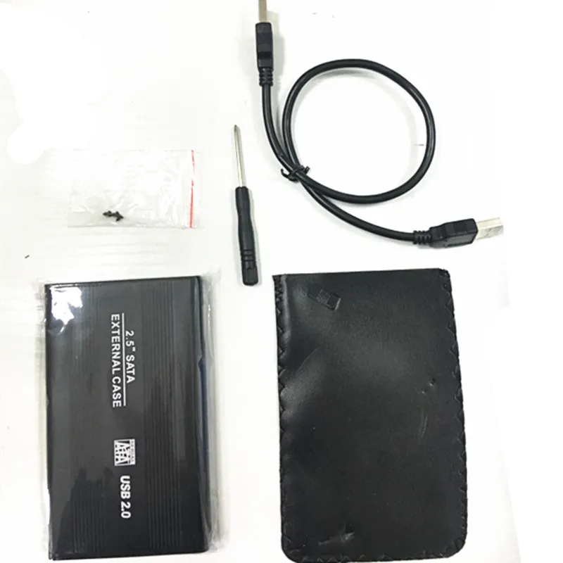 USB2.0 коробка SATA 2 5 дюймов HD BOX Жесткий диск картридж Алюминий сплав HDD Чехол для Windows