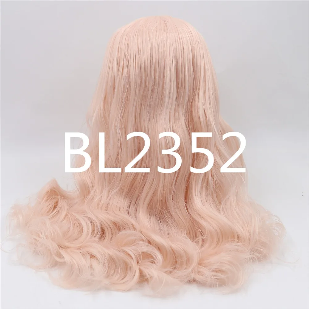 Blyth кукла ледяной парик rbl головы и domewavy волосы для DIY пользовательские куклы аксессуар