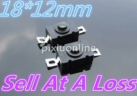 2pcslot k732 self hold smd switch black rectangle round push button switch for diy model making sell at a loss
