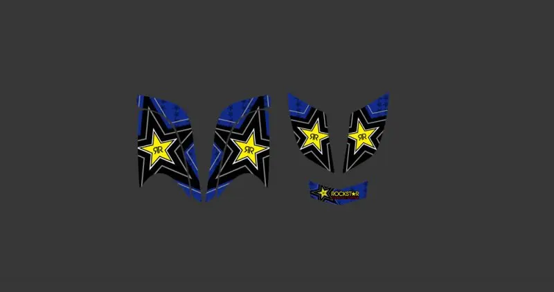 Наклейки для Yamaha RAPTOR 660 новый стиль наклейки графические наборы квадроциклов