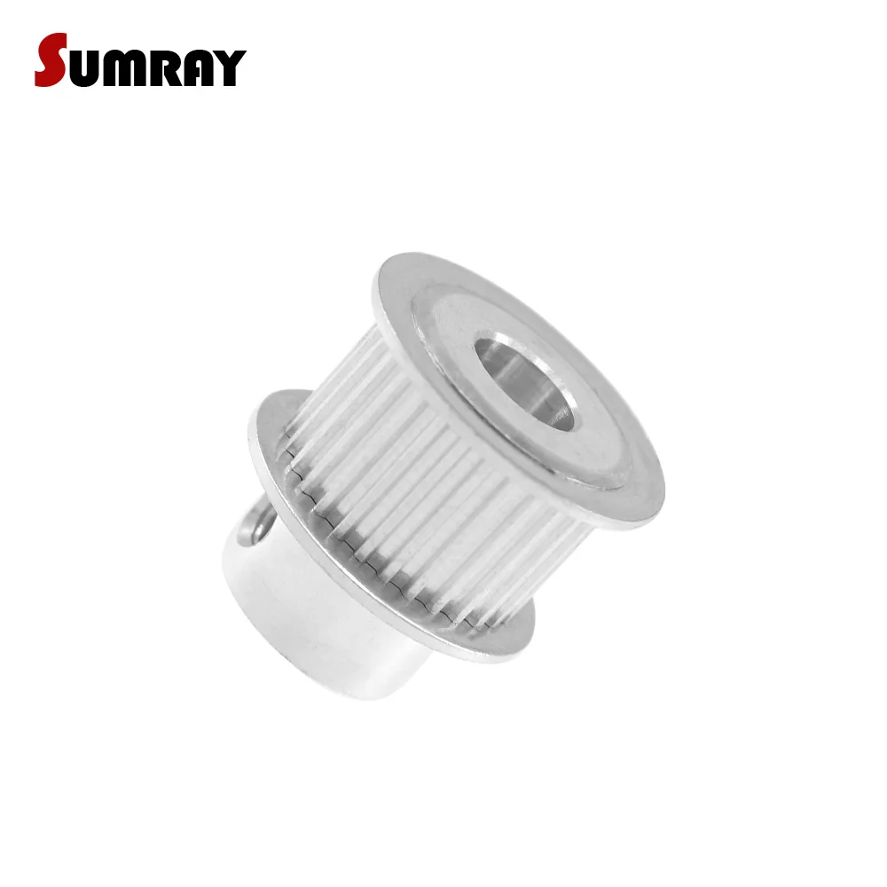 Зубчатый шкив SUMRAY MXL 30T 5/6/6 35/7/8/10 мм с внутренним отверстием синхронный зубчатый 11