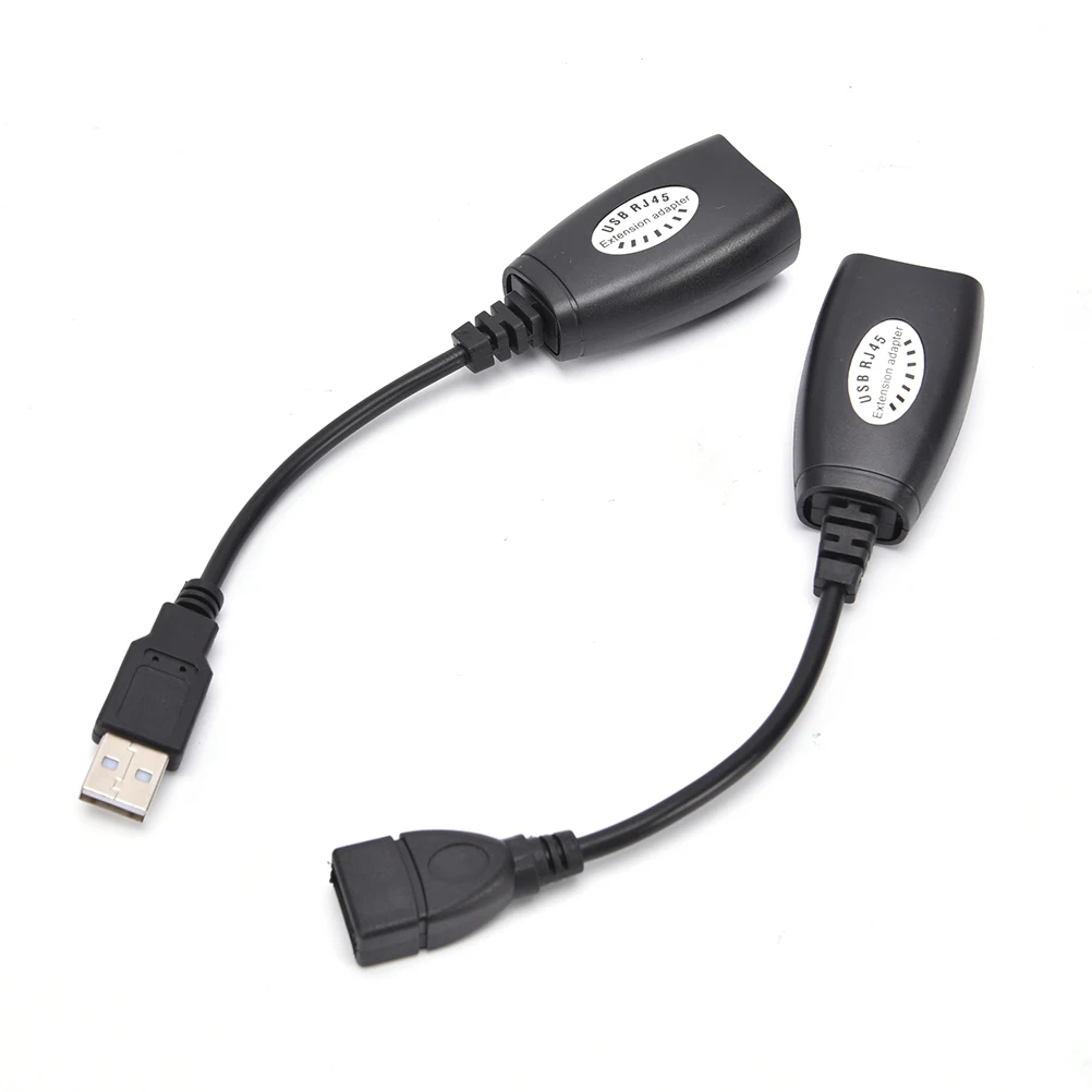 USB к RJ45 Удлинительный адаптер кабель усилитель сигнала соединен с сетевым