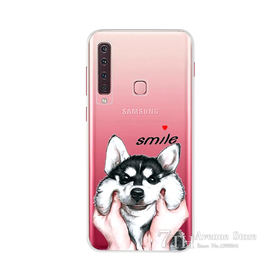 Мягкий чехол из ТПУ для Samsung Galaxy A9 2018 A920F крутой модный дизайнерский силиконовый