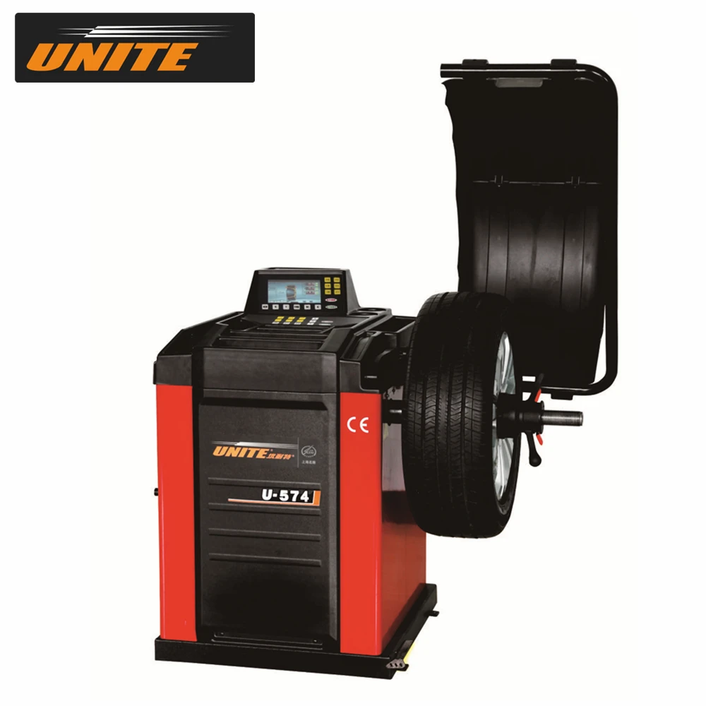 

UNITE Car Wheel Balancer U-574 Top Line Touch Screen Tracking Sticky Balancing Mode