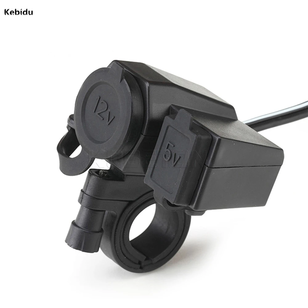 Водонепроницаемый разъем питания usb для мотоцикла 12В прикуриватель 5В USB порт