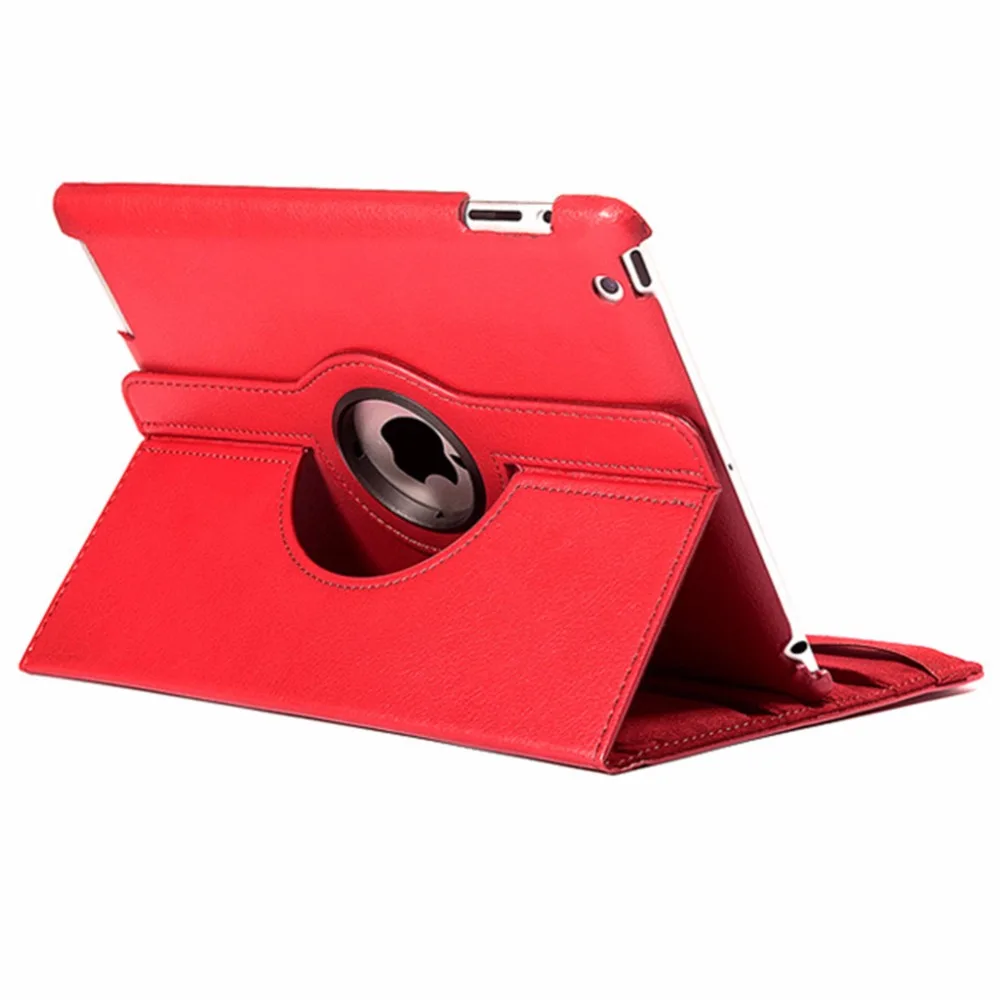 Вращающаяся на 360 Градусов Подставка-книжка из искусственной кожи для iPad Mini 4 с