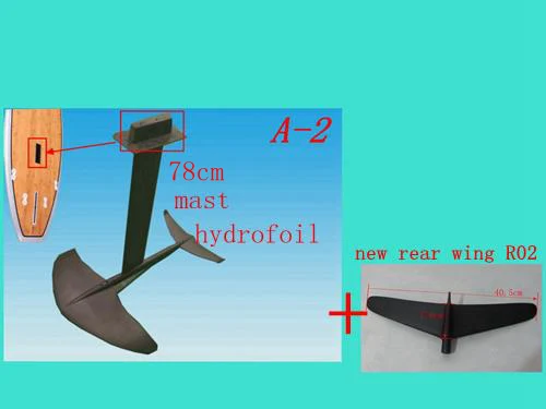 A2 78mast rear wing Новая тяга Surf фольга углеродное волокно гидро фольга крылья воды для фольга Sup, высокая прочность все вокруг ФРИРАЙДА фольги A-2 - Цвет: A2 78mast rear wing
