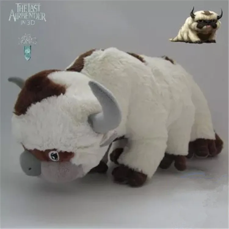Appa 55cm Аниме каваи Аватар 2 Аппа Момо плюшевые игрушки мягкие животные Brinquedos куклы игрушки для детей подарок на день рождения - Цвет: Appa 55cm