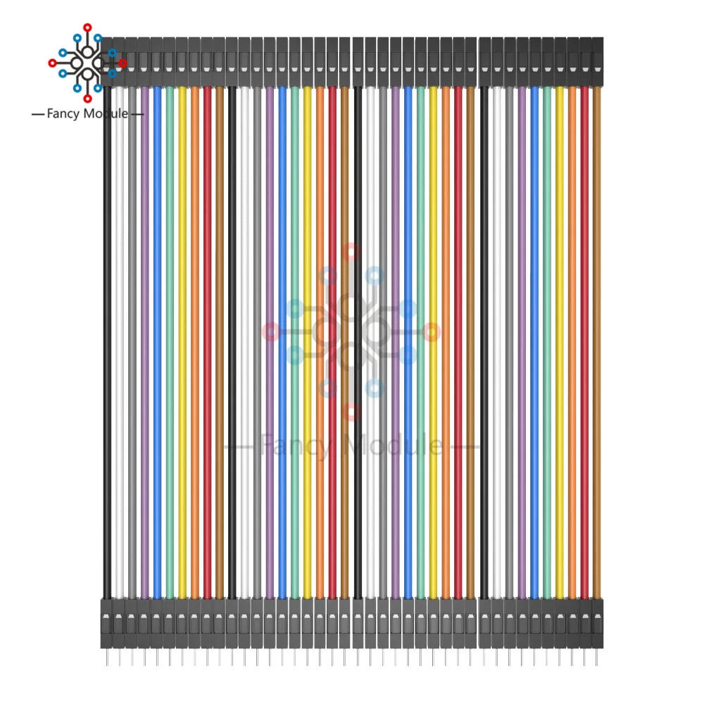 Перемычка Dupont 10 см штекер гнездо 40 шт. ленточный кабель для Arduino|cable for arduino|cable forcable