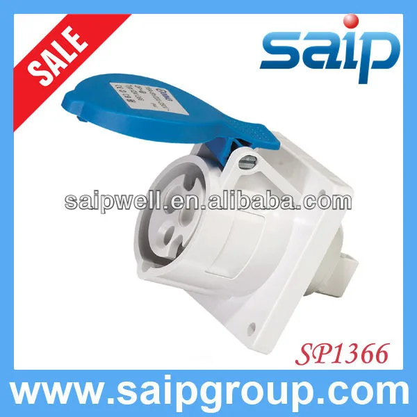 Saip/Saipwell Новейшие Промышленные водонепроницаемые розетки и SP1366 IP44/CEE/IEC |