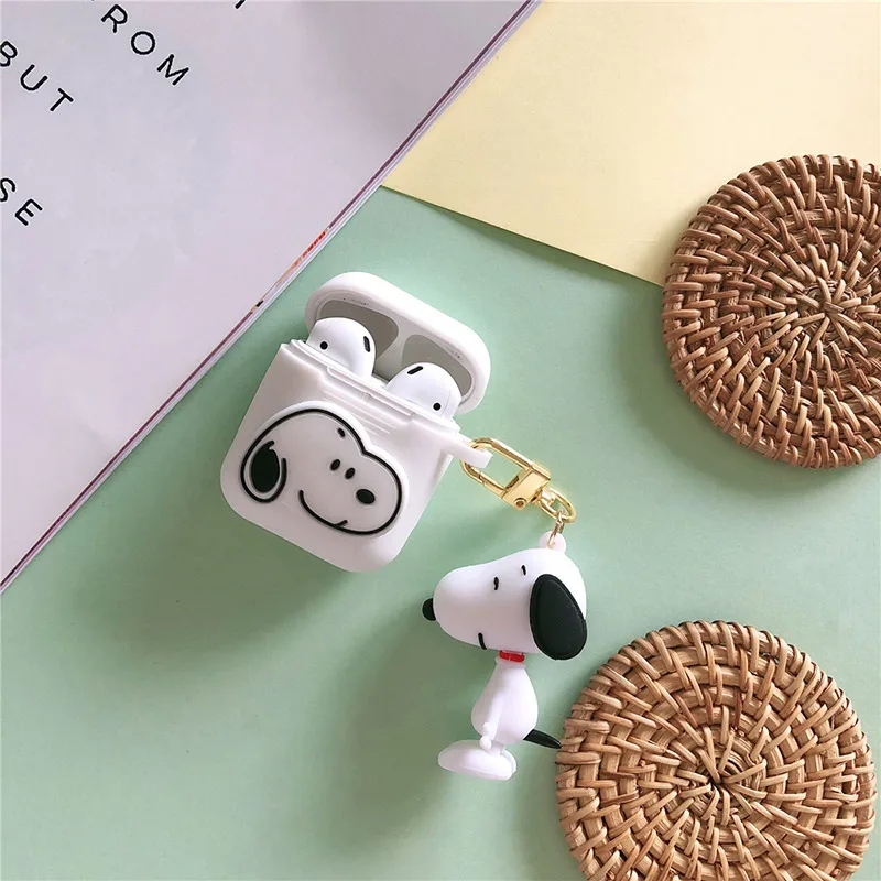 3 3D кукла игрушка Charlie силиконовый чехол для Apple Airpods чехол защитный чехол Bluetooth беспроводные наушники чехол зарядная коробка чехол сумка - Цвет: 3