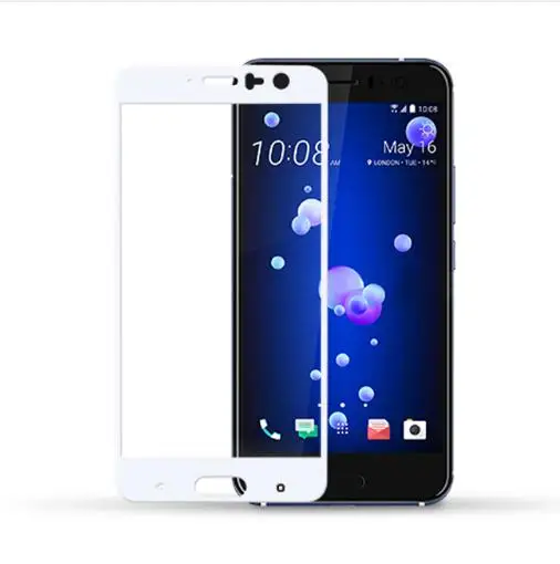 White Для htc U Ultra чехол для htc U Play Ultra 11 для htc U11 защита экрана Чехлы на U Ultra 11U защитная пленка из закаленного стекла - Цвет: White