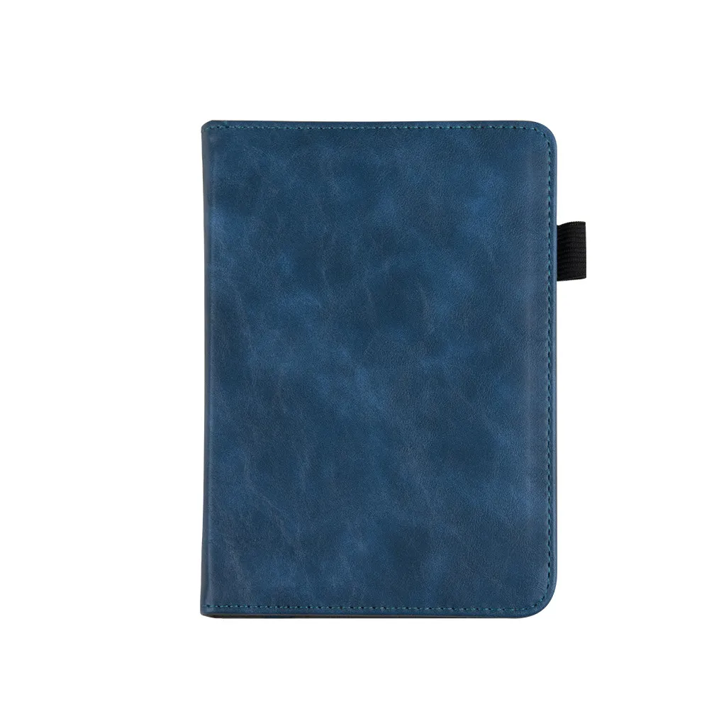 Blue Ультра тонкий свет Вес модные дизайн премиум кожаный ExteriorLeather Стенд Tablet Обложка для Kobo Clara HD 6,0 дюйма - Цвет: Blue