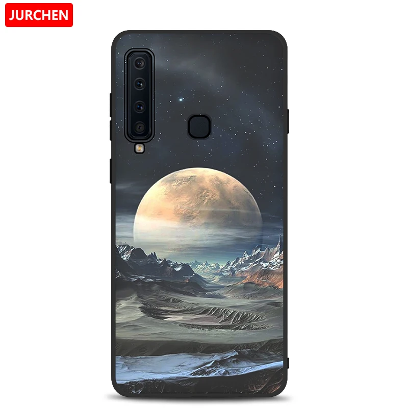 9 Чехол jurchen для samsung Galaxy A9 A920F, задняя крышка, силиконовый милый мультяшный TPU мягкий чехол для samsung A9S A9200, чехол для телефона - Цвет: 9