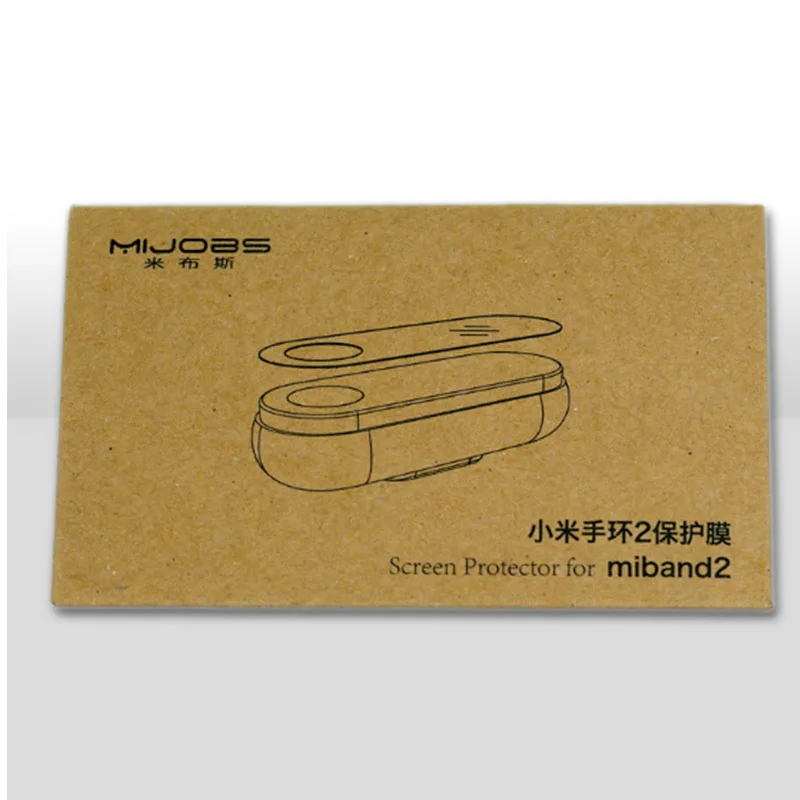 Оригинальная защитная пленка mjobs для Xiaomi Miband 2 шт./лот Ультратонкие защитные чехлы