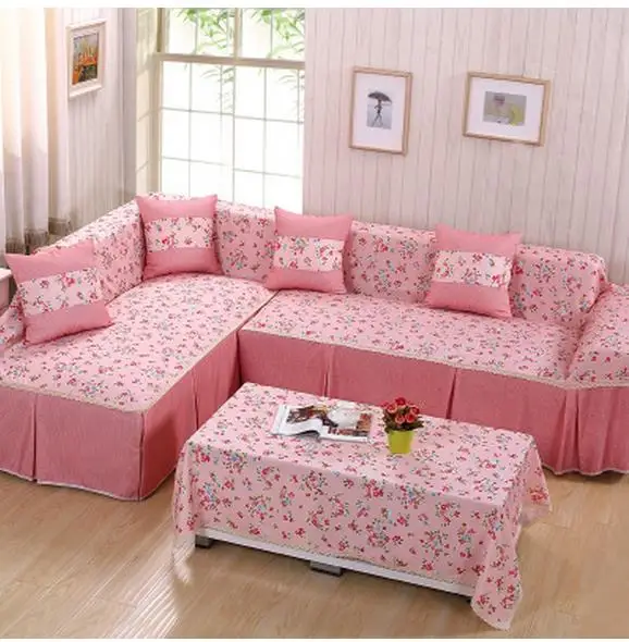 Sofa cover full package everything set combination cloth art sofa the back of a chair towel hand | Дом и сад