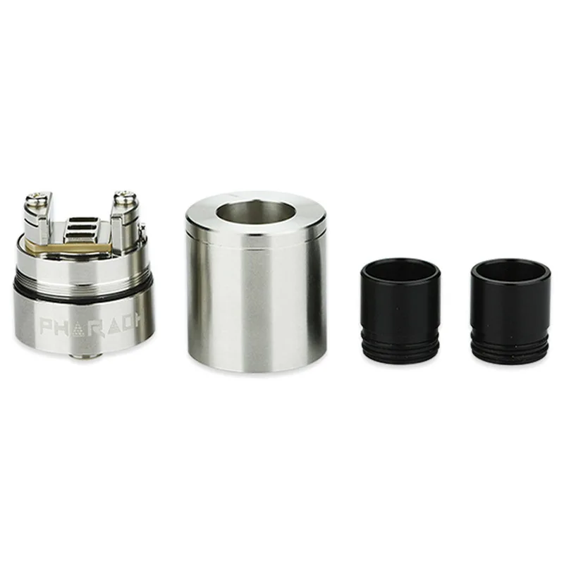 Clearance Original Digiflavor Pharaoh 25 Dripper Tank 2ml Capacity E-cigarette Atomizer with Trip Bottom Airflow Holes Vs Zeus X |