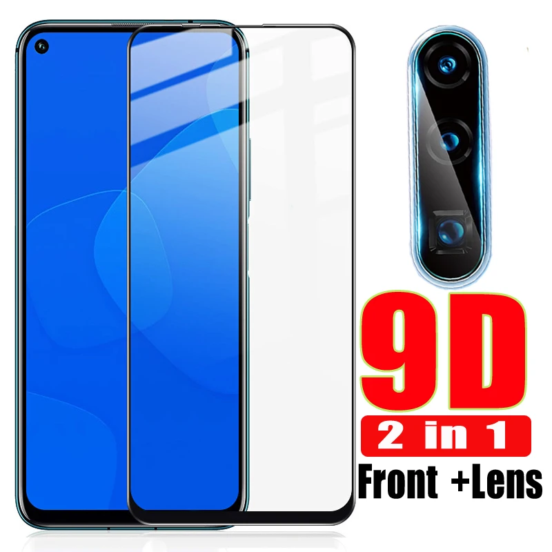 2 шт. 9D стекло для huawei Honor 20 Pro View 20i 10i 9 10 Lite 8X Max 8S Закаленное стекло для объектива камеры защита экрана полное покрытие