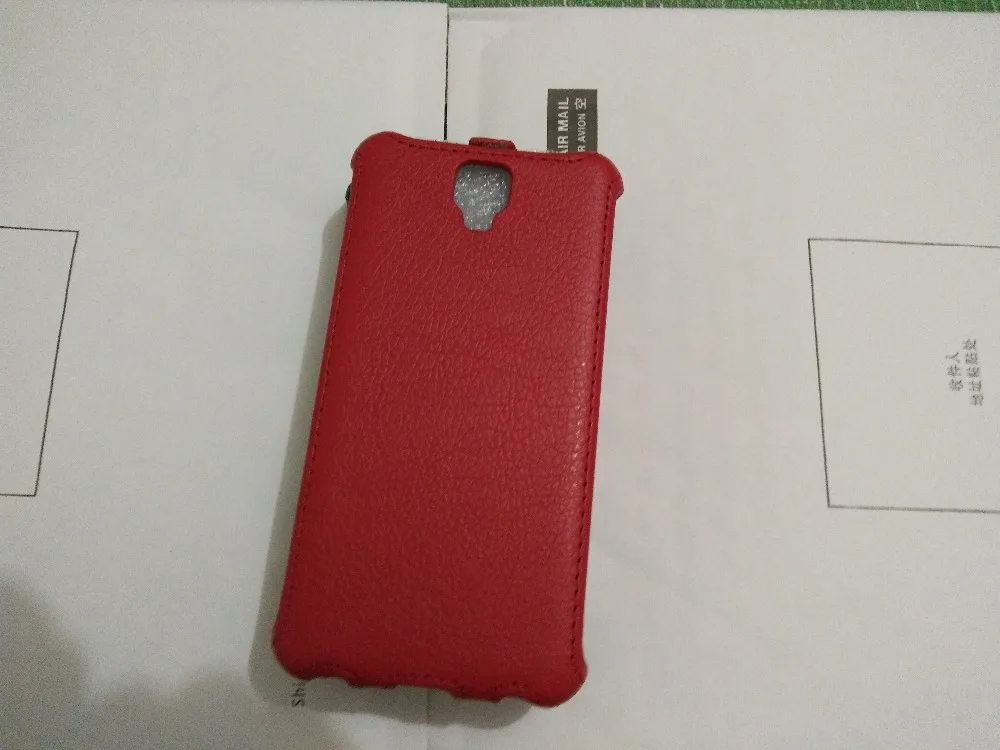 Роскошный узор личи флип кожаный чехол для Fly cirрус 2 FS504 Кожаный цвет черный