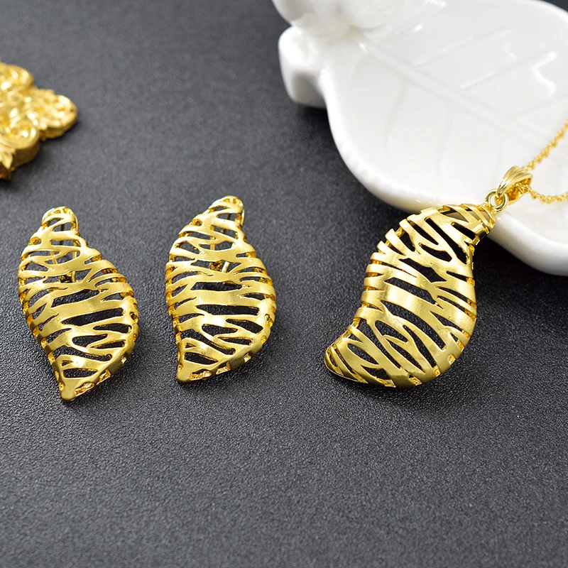 ZEA Dear Jewelry большие ювелирные наборы для женщин серьги ожерелье кулон сердце