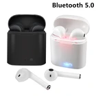I7 i7s TWS Беспроводные Bluetooth 5,0 наушники в ухо наушники гарнитура с микрофоном для телефона iPhone Xiaomi Samsung Huawei LG