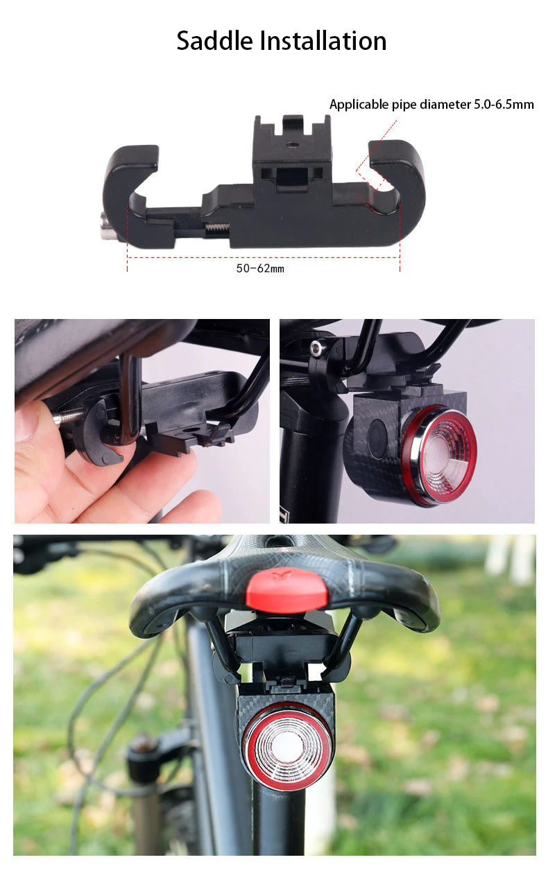 JAEHEV велосипедный USB Перезаряжаемый светильник s MTB велосипедный задний светильник с дистанционным управлением Электрический колокольчик задний светильник велосипедный водонепроницаемый задний светильник s