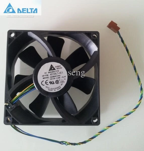 Вентилятор охлаждения для delta AUB0912HH PWM 9225 92 мм 90 411456 001 DC12V 0.40A|server cooler|cooling fancooler cooler |