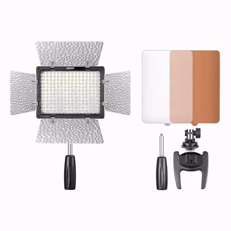 Yongnuo YN160 III 3200-5500K CRI95 160 LED Регулируемая яркость видео свет для Canon Nikon Sony DSLR и