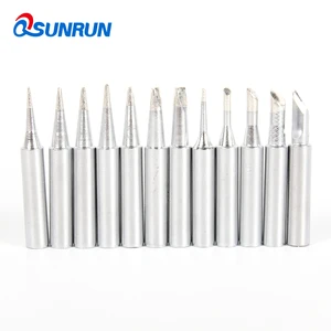 12 шт.10 шт.5 шт., паяльная отвертка, Электрический железный наконечник 900M-T для паяльной станции Hakko, сварочный ремонтный инструмент