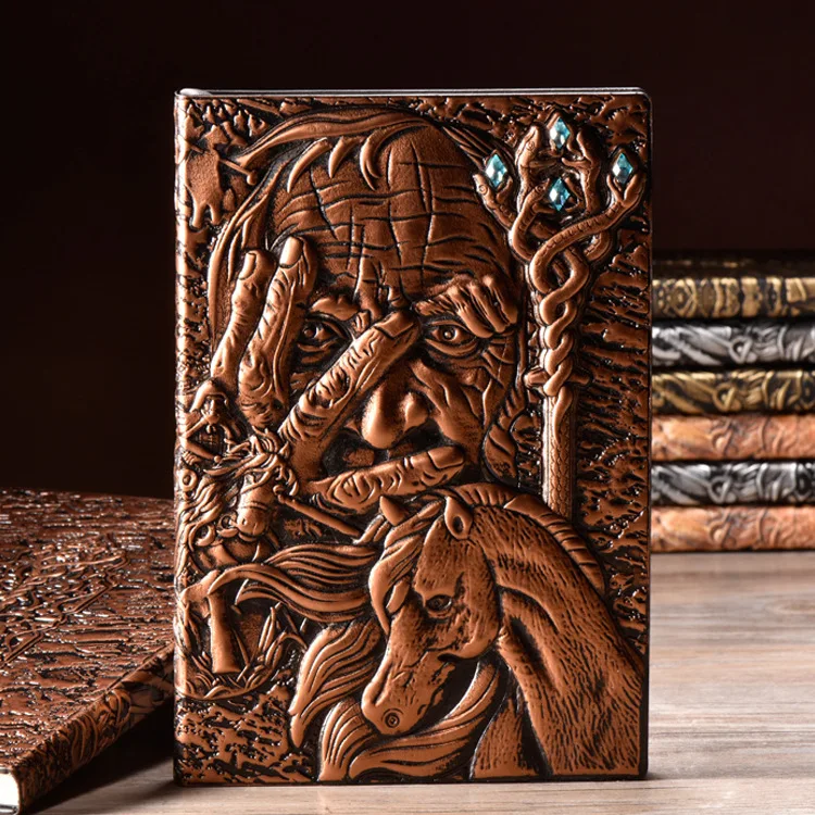 Оригинальный жесткий чехол The Magic дневник книга А5 винтажный кожаный модный