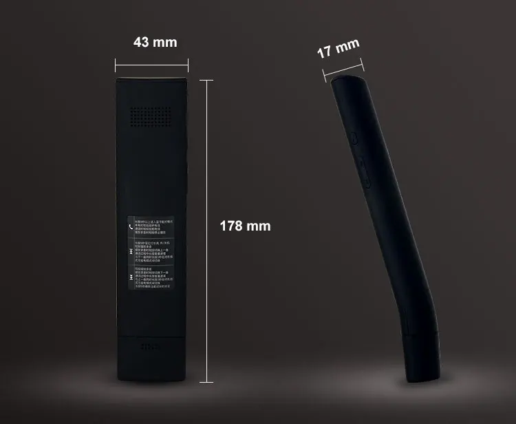Портативный беспроводной Bluetooth диктофон устройство сотовый телефон приемник вызова диктофон для iPhone Android Запись телефонных звонков