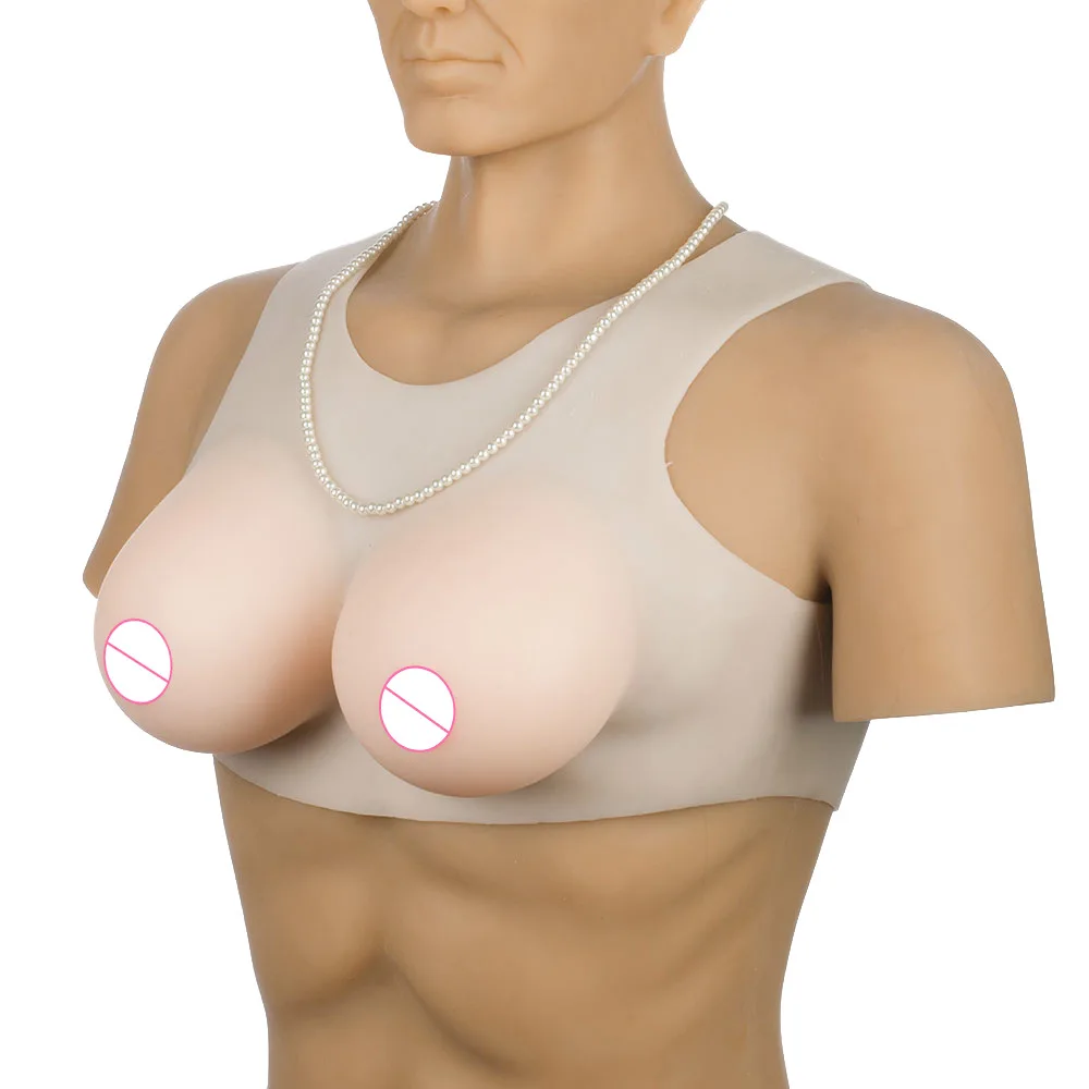 C-образная поддельная грудь с открытой спиной короткая круглым вырезом