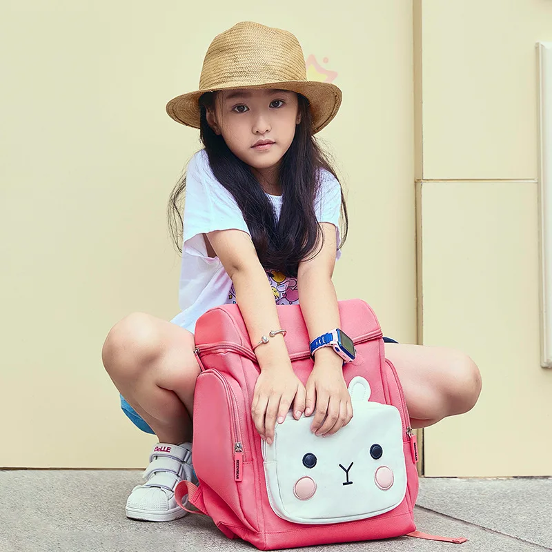 BEDDYBEAR School Bags For Kids Children's Backpack Cartoon Rabbit Bear Girls School Bags Schoolbags For Boys