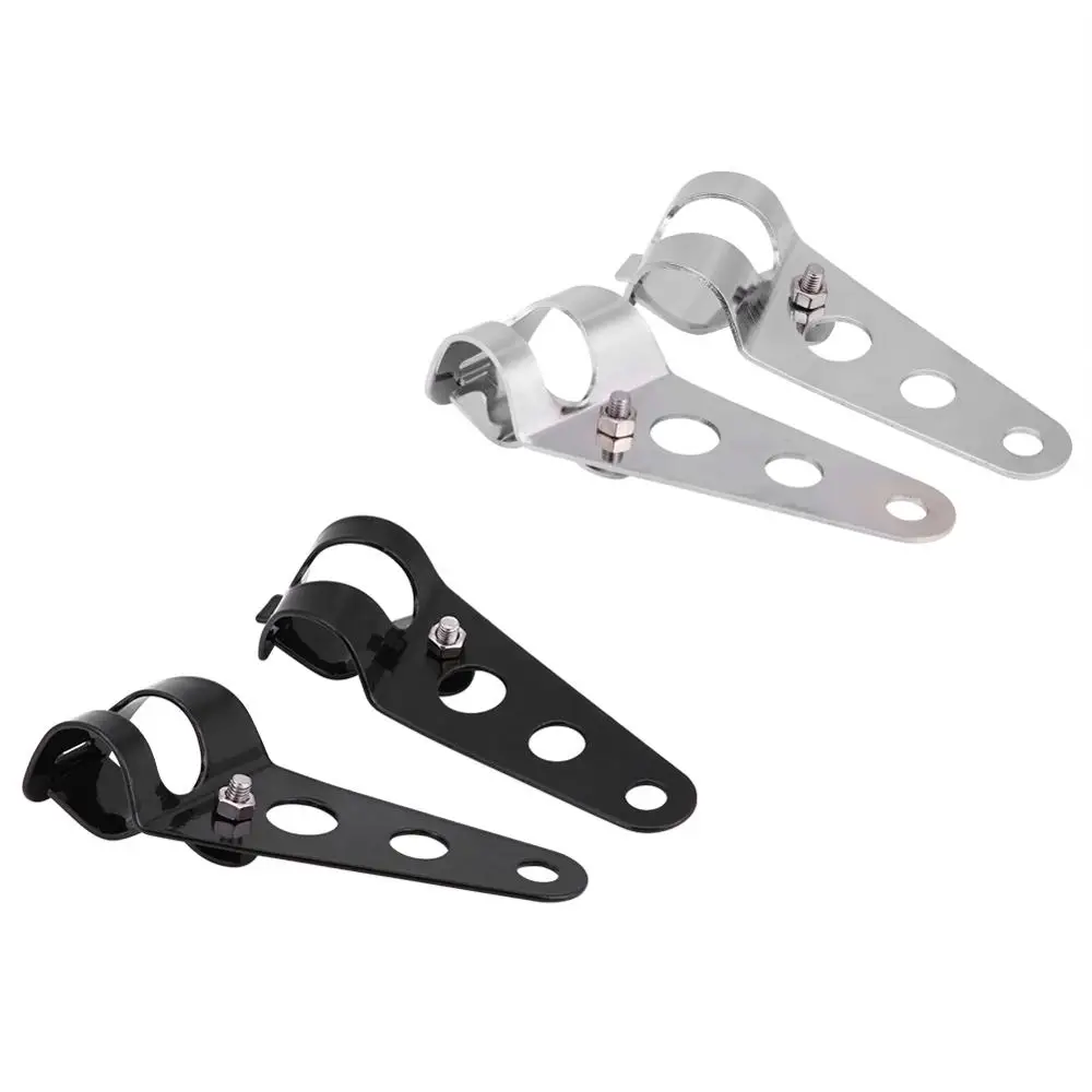 1 пара кронштейн для фары мотоцикла из нержавеющей стали|Абажуры| |