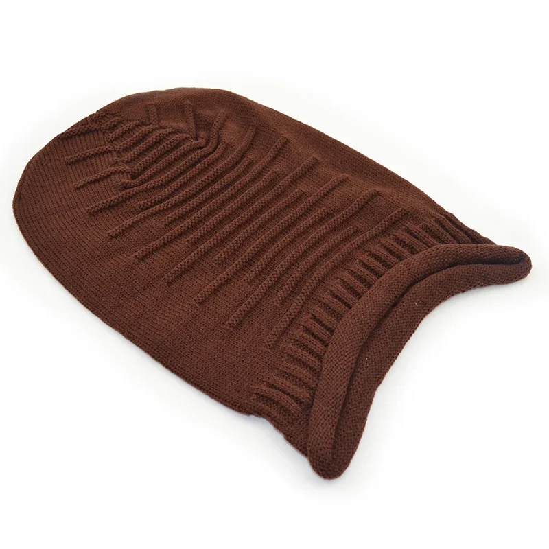 2018 шапка полосатая вязаная Корейская версия зимняя Шерстяная кепка рукав голова