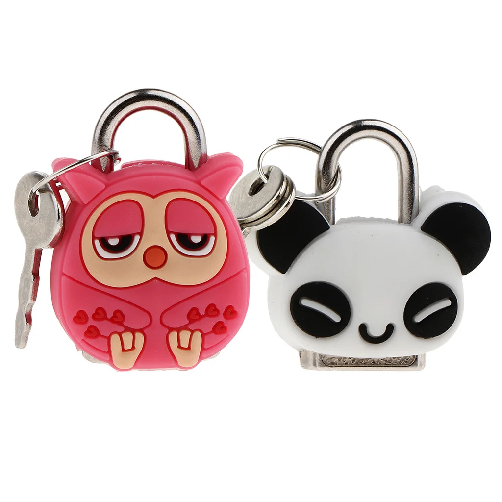 1 комплект маленький металлический мультяшный замок маленькая коробка