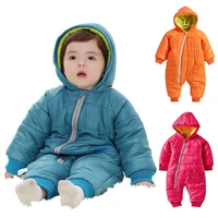 snowsuit baby snow wear cotton padded one piece warm outerwear childrens overalls romper kids winter jumpsuit newborn parkas