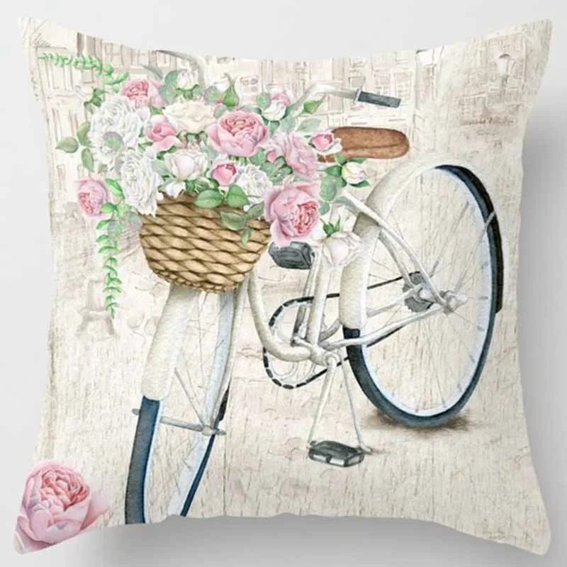 Горячая Распродажа красота птицы велосипеды подсолнухи и рисунком олень