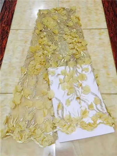 New French Nigerian sequins net lace African tulle mesh fabric high quality for party wedding dress | Дом и сад