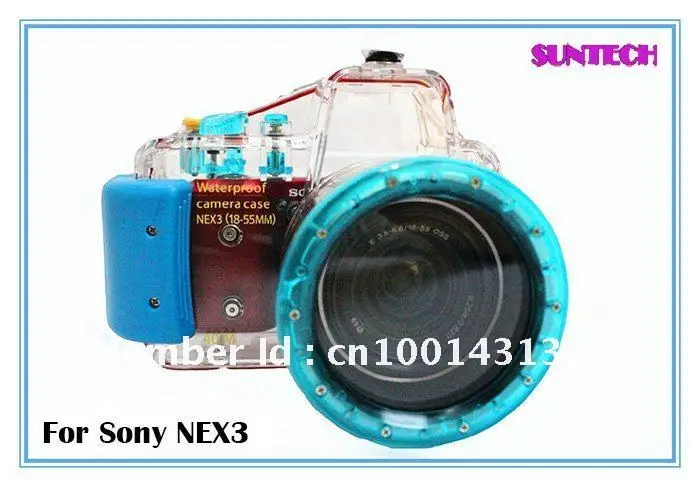 Free shipping underwater diving housing for Sony Nex 3 (16mm) | Электроника