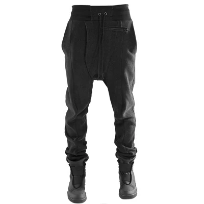 27-44! 2016 men's clothing fashion black skinny pants trousers push-up harem pants casual pants Singer costumes