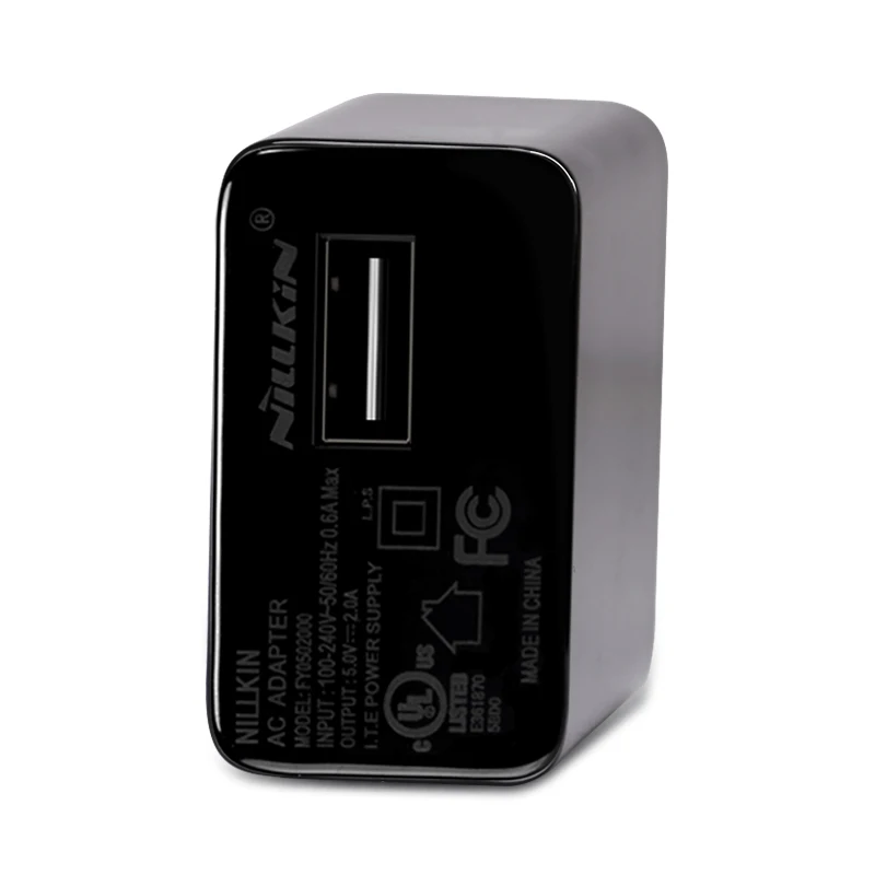 Nillkin 5 в 2 а быстрое USB зарядное устройство для путешествий, настенное зарядное устройство, адаптер, портативное зарядное устройство для смартфонов iPhone, samsung, планшет, адаптер