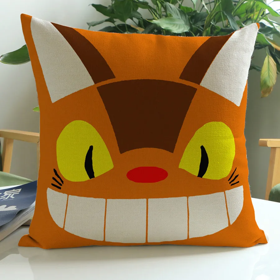 Милый японский мультфильм животных Лидер продаж диванные подушки с рисунком