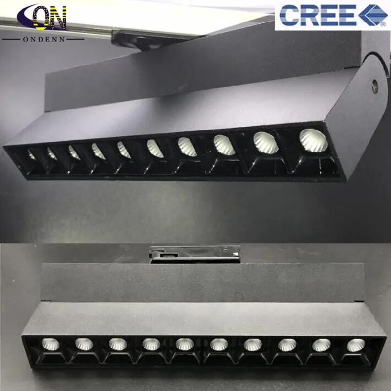 4 шт./лот светодиодный светильник CREE с регулируемой яркостью 5x2 Вт 5x3 10x2 10x3 AC110 220 В