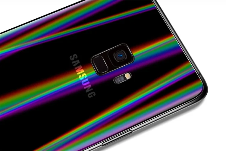 Задняя пленка Aurora Note9/8 S10 plus прозрачная Яркая Цветная наклейка на заднюю панель King
