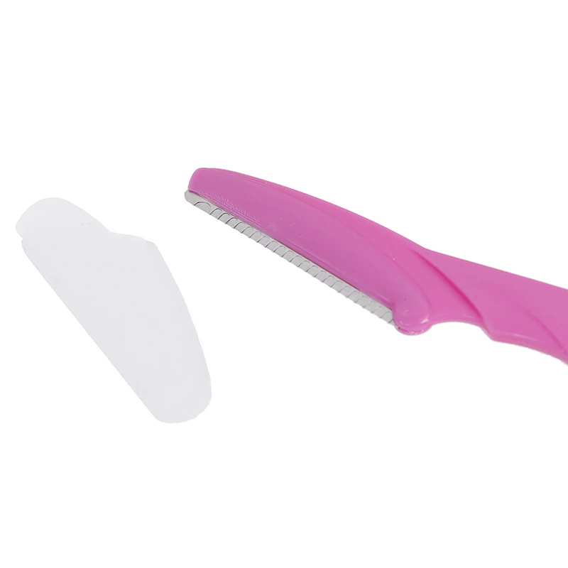 New Women Facial Hair Remover Razor Face Epilator Depilatory Spring Threading Tool Eyebrow Cutting Makeup Knife | Красота и здоровье