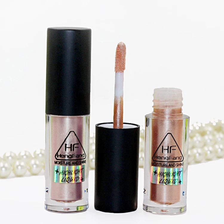 Новый фирменный макияж Золотой хайлайтер жидкая косметика контур лица